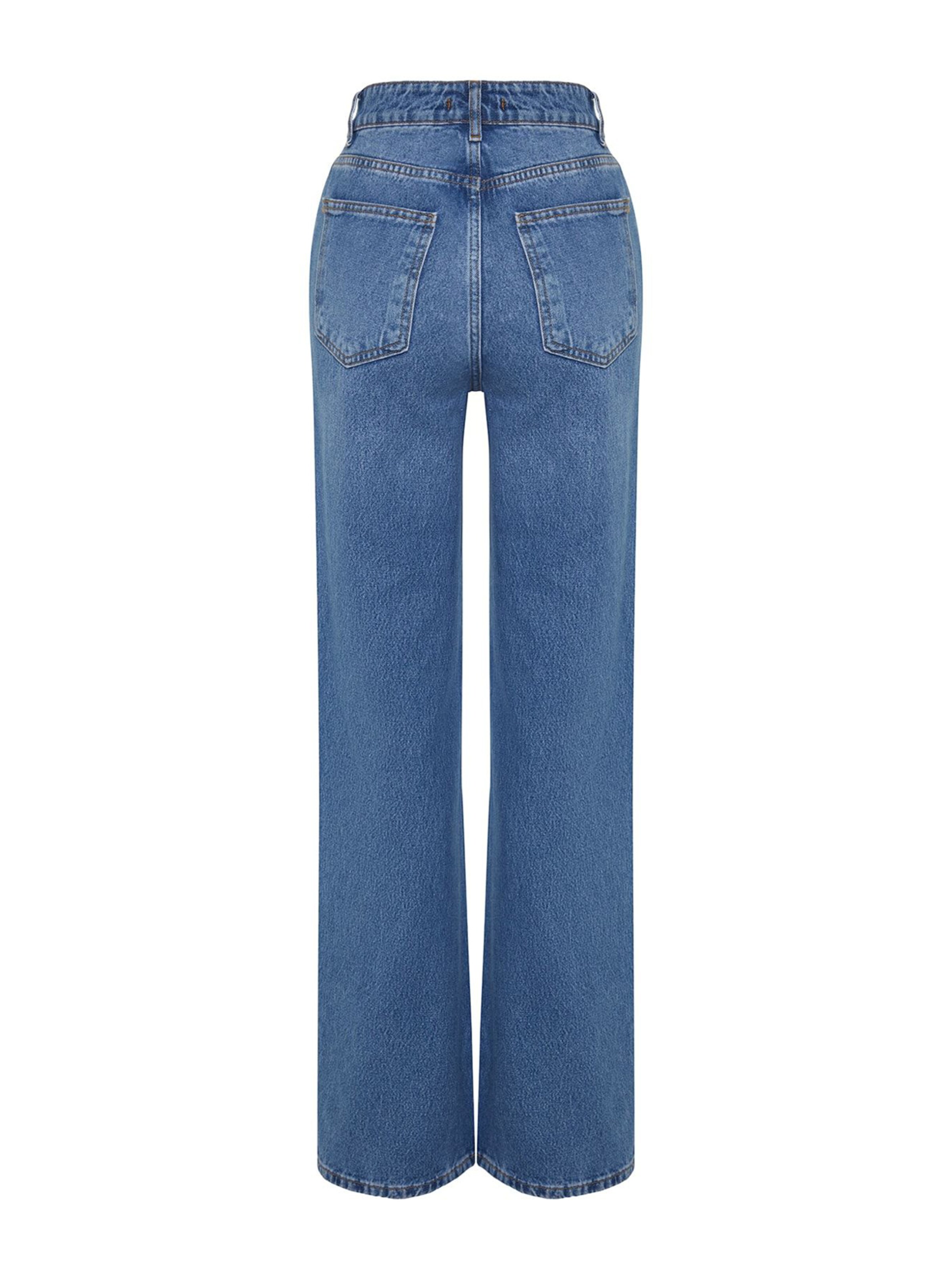 Trendyol Свободный крой Джинсы в Синий