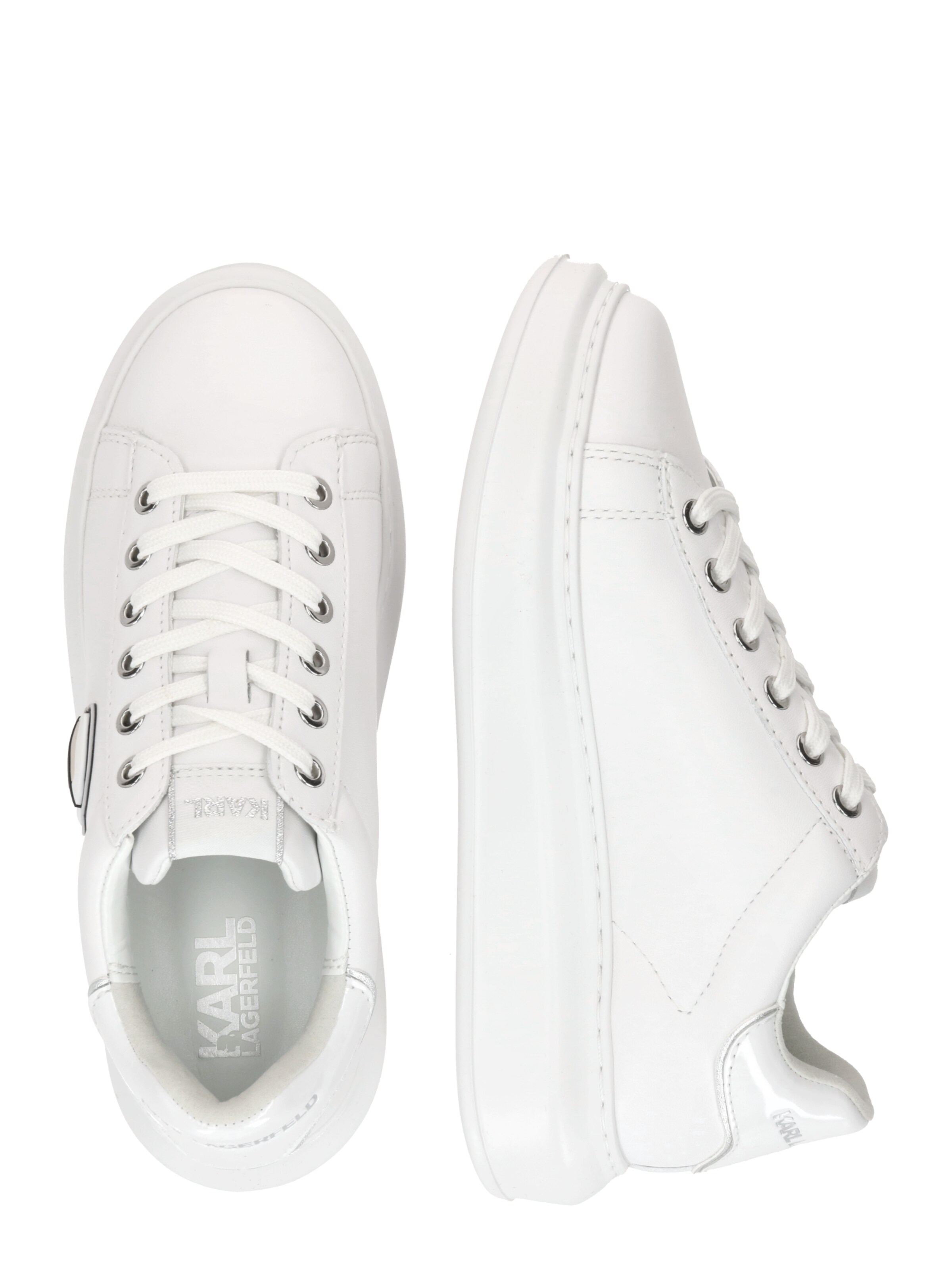 Sneaker bassa di Karl Lagerfeld in bianco