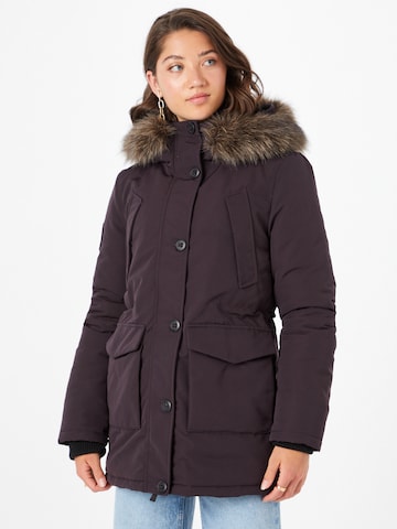 Veste d’hiver 'Everest' Superdry en violet : devant