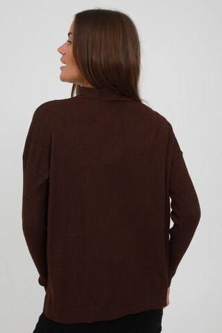 Fransa Sweater 'FRCEMELANGE' in Brown