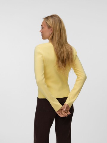 VERO MODA - Cárdigan 'VMAnna' en amarillo