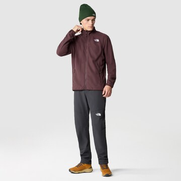 THE NORTH FACE Athletic Fleece Jacket '100 GLACIER' in Brown