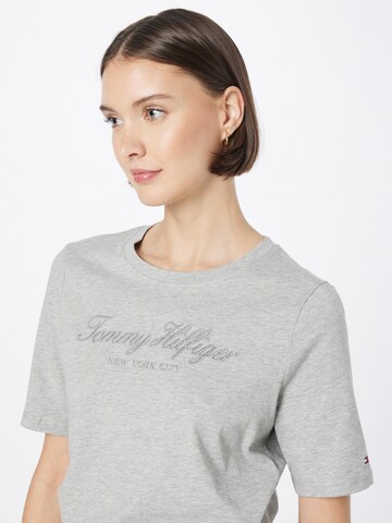 T-shirt 'SHINE' TOMMY HILFIGER en gris