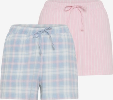 VIVANCE Pyjamashorts in Blau: Vorderseite