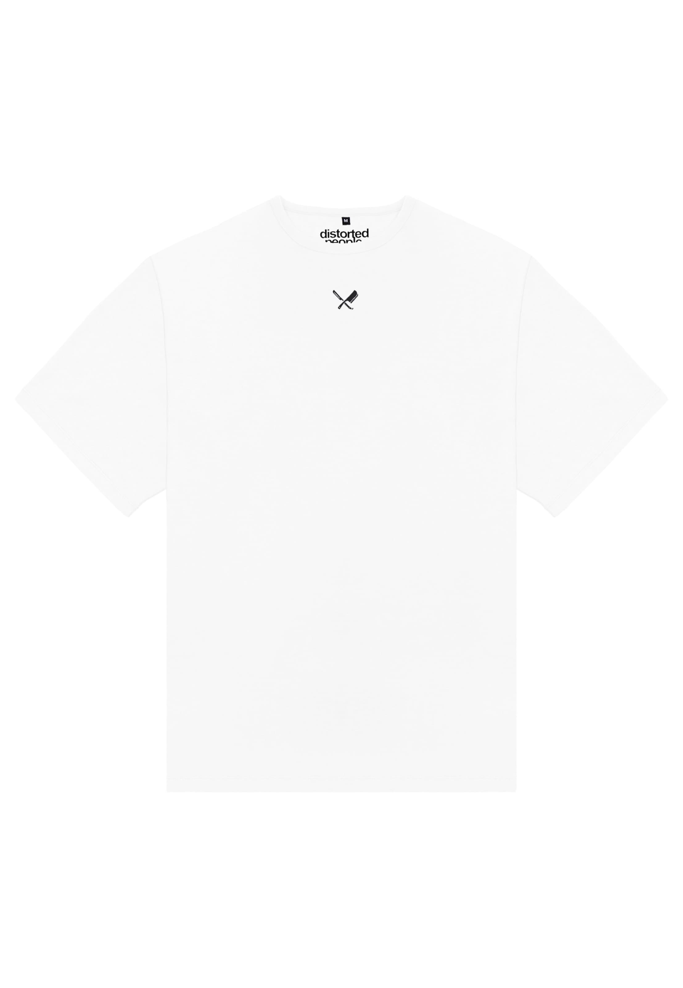 Maglietta Distorted People di colore bianco, Visualizzazione prodotti