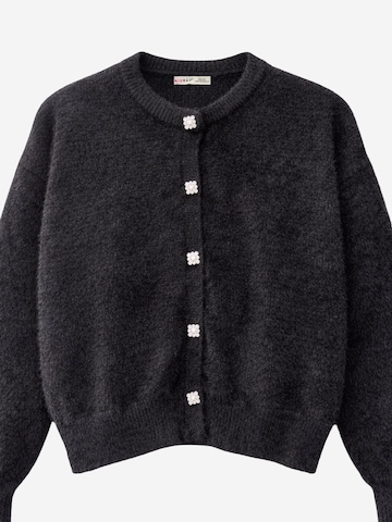 MixRay Strickjacke 'Strickjacken' in Schwarz: Vorderseite