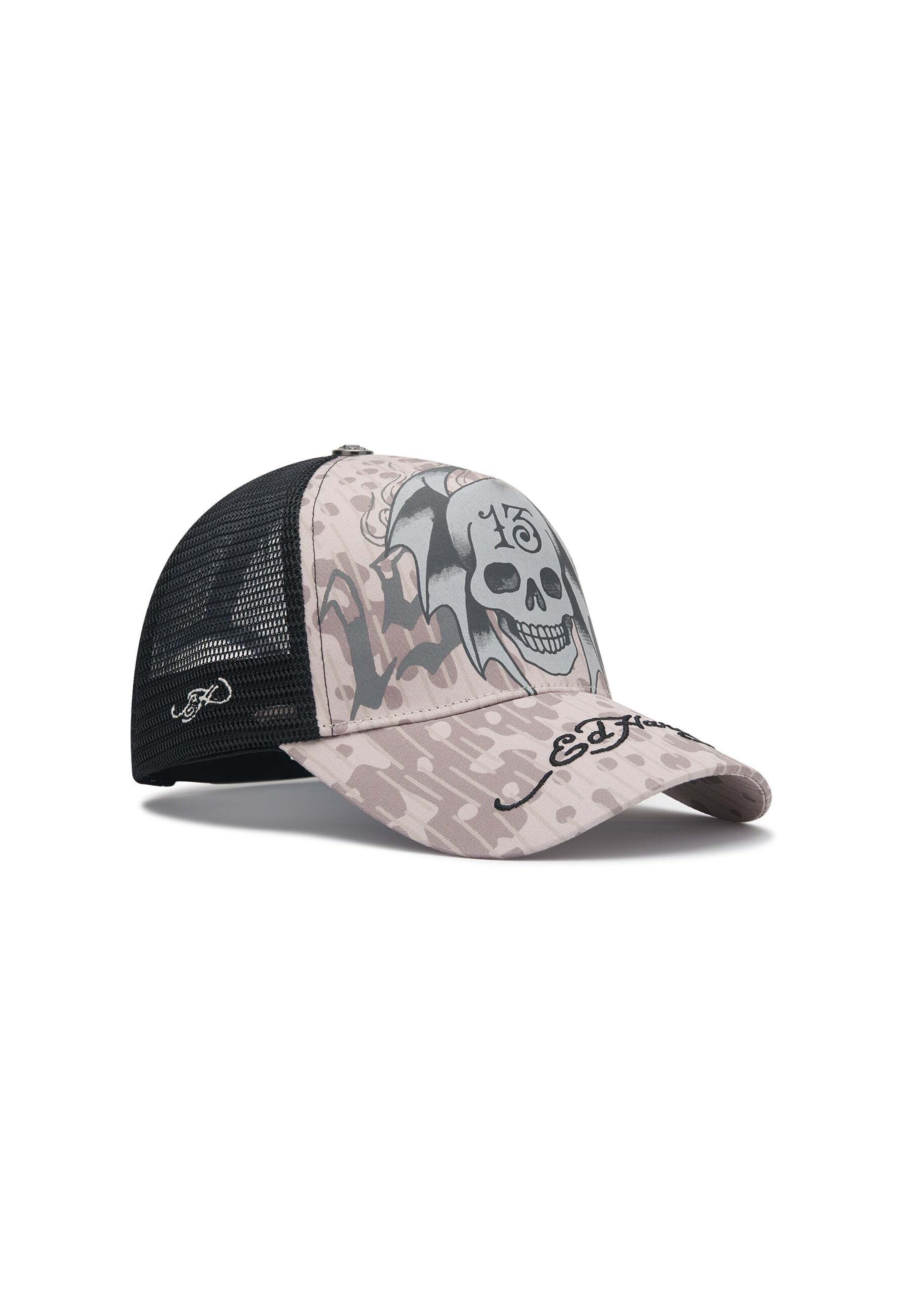 Ed Hardy Шапка с козирка в сиво