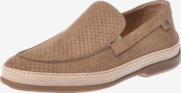 Chaussure basse BALDININI en beige : devant