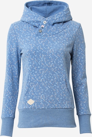 Ragwear Sweatshirt 'CHELSEE' in Blauw: voorkant