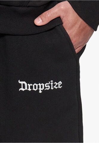 Dropsize Tapered Broek in Zwart