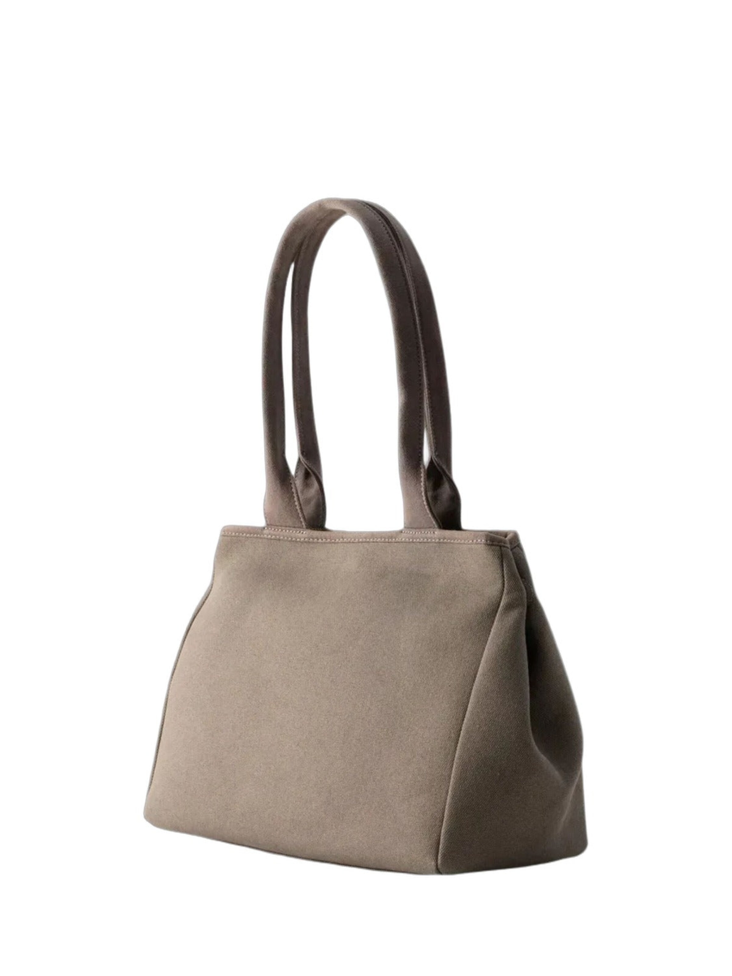 Karl Lagerfeld Nakupovalna torba 'Karl Lagerfeld Cabas Convertible Coton Taupe' | rjava barva