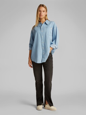 Calvin Klein Jeans Bluse in Blau