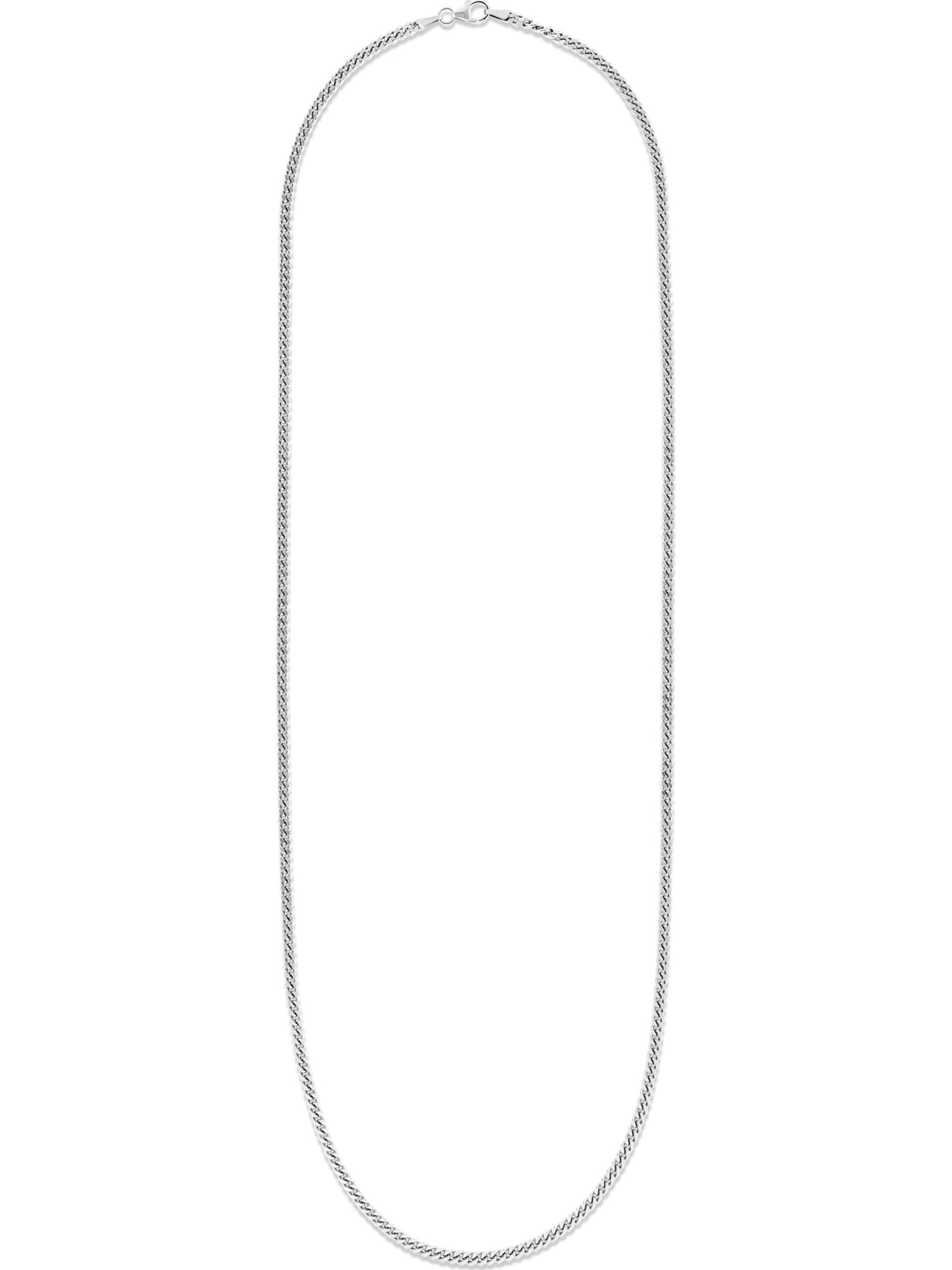 FAVS Necklace in Silver: front