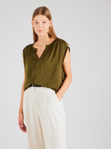 Lindex Top 'Adele' in Green: front