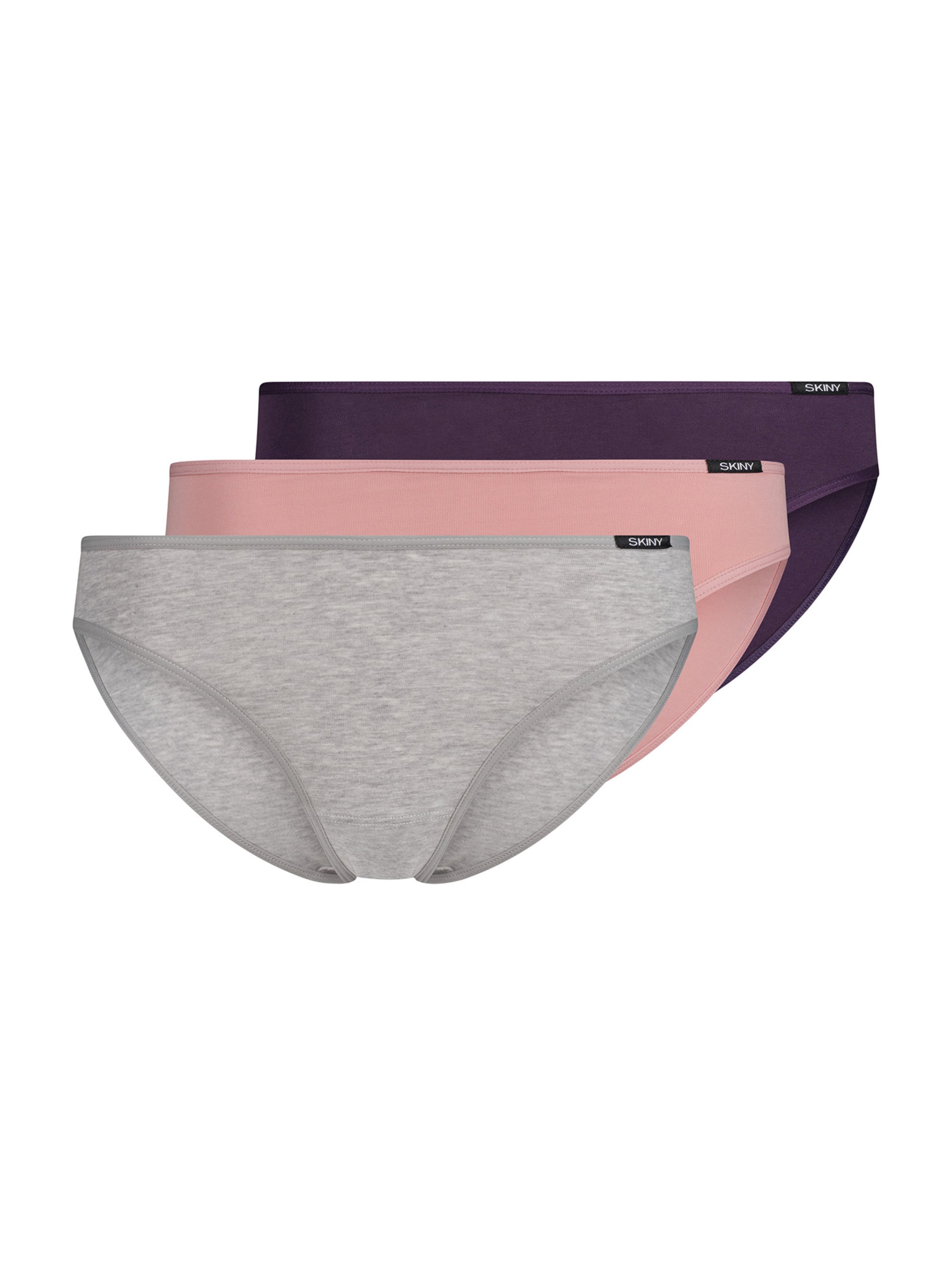 Skiny Normální Kalhotky 'Essentials' – šedá: přední strana