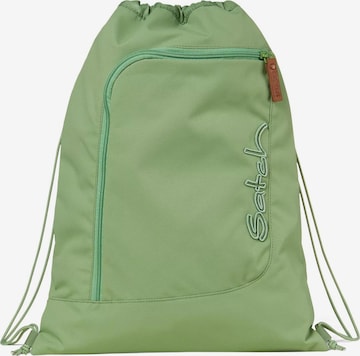 Satch Gym Bag 'Sportbeutel Sportbeutel' in Green: front