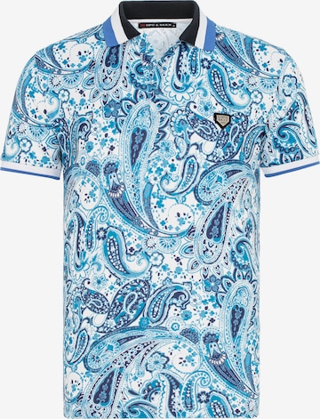 CIPO & BAXX Shirt in Blauw: voorkant