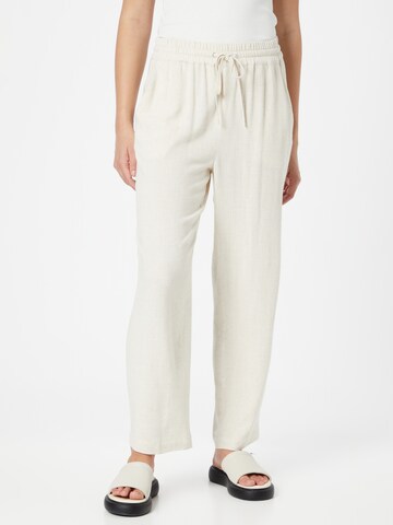 mbym Loose fit Trousers 'Berin' in Beige: front