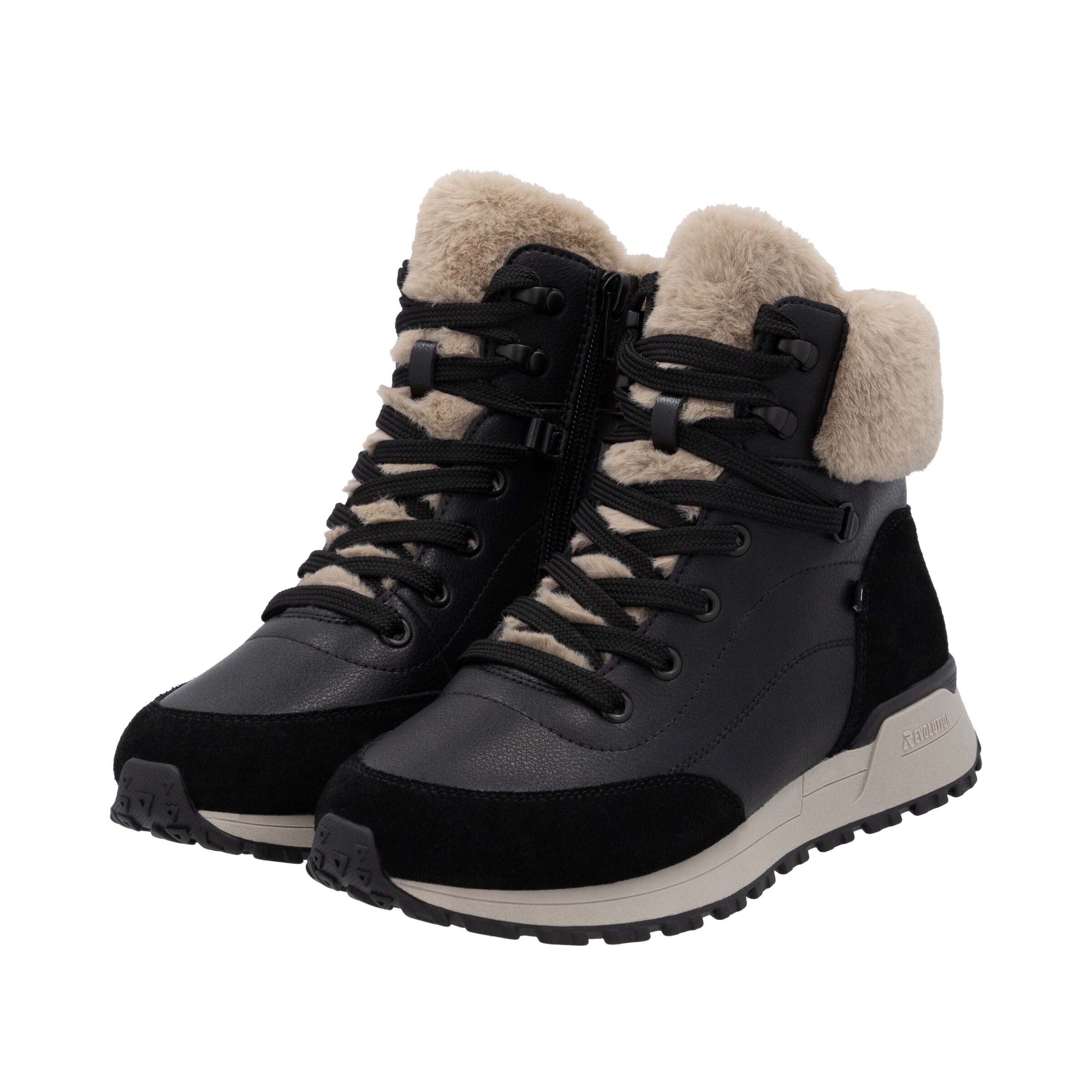 Rieker Sport - Botim com fivela em preto