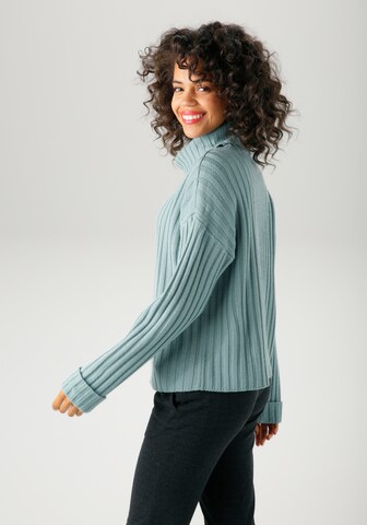 Aniston CASUAL Pullover in Grün