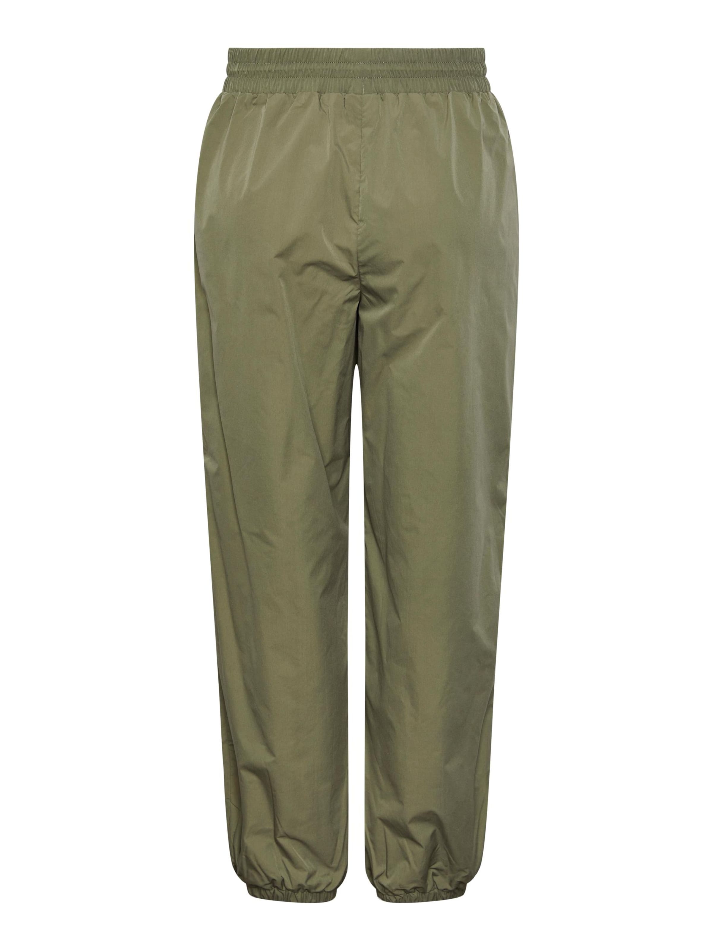 PIECES - Tapered Pantalón 'FRADINA' en verde