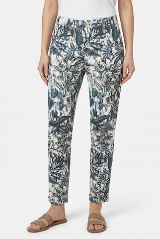 MAC Slimfit Chinohose in Weiß: Vorderseite