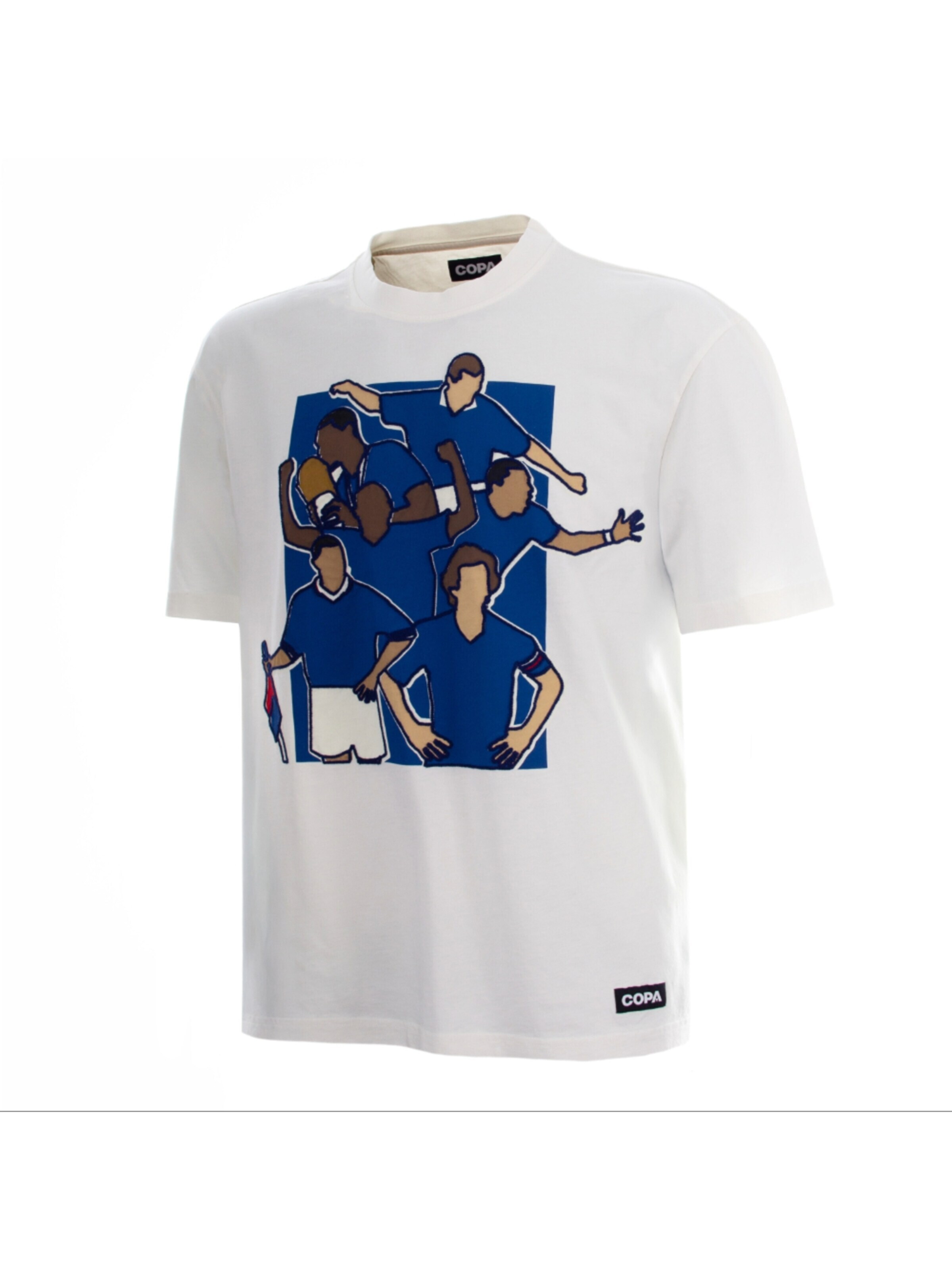 COPA FOOTBALL Shirt 'France Legends T-shirt' in XS in White, Item view