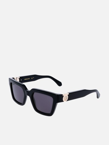 FERRAGAMO Sonnenbrille‌‌‌‌‌‌ in Schwarz: Vorderseite
