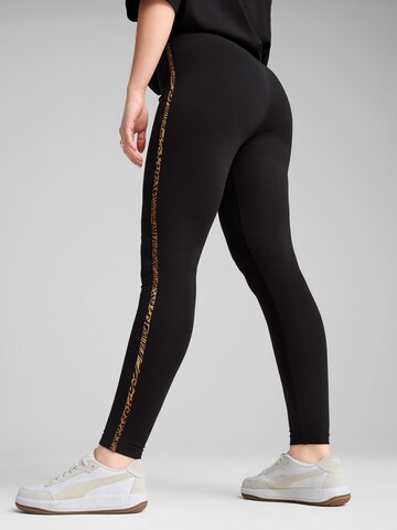 PUMA Skinny Sportovní kalhoty 'Essential' – černá