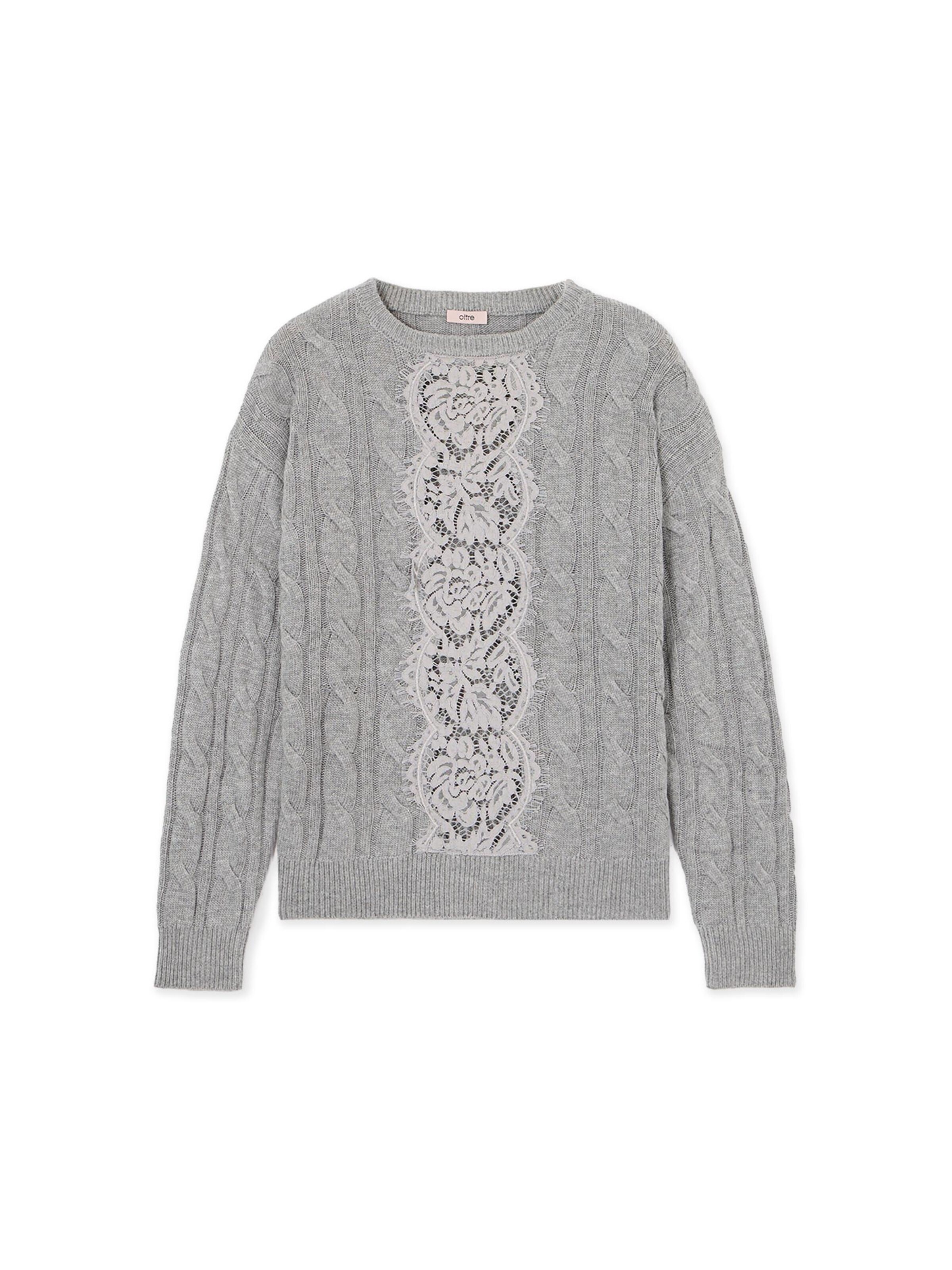 oltre - Jersey en gris: frente