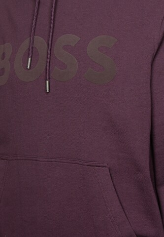 BOSS Sweatshirt 'Webasic' in Lila