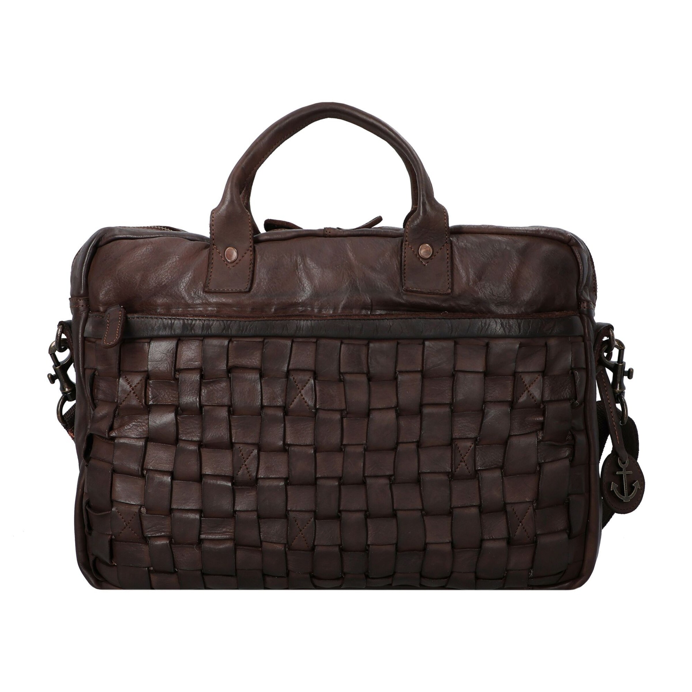Harbour 2nd Document bag 'Blaise ' in Brown: front
