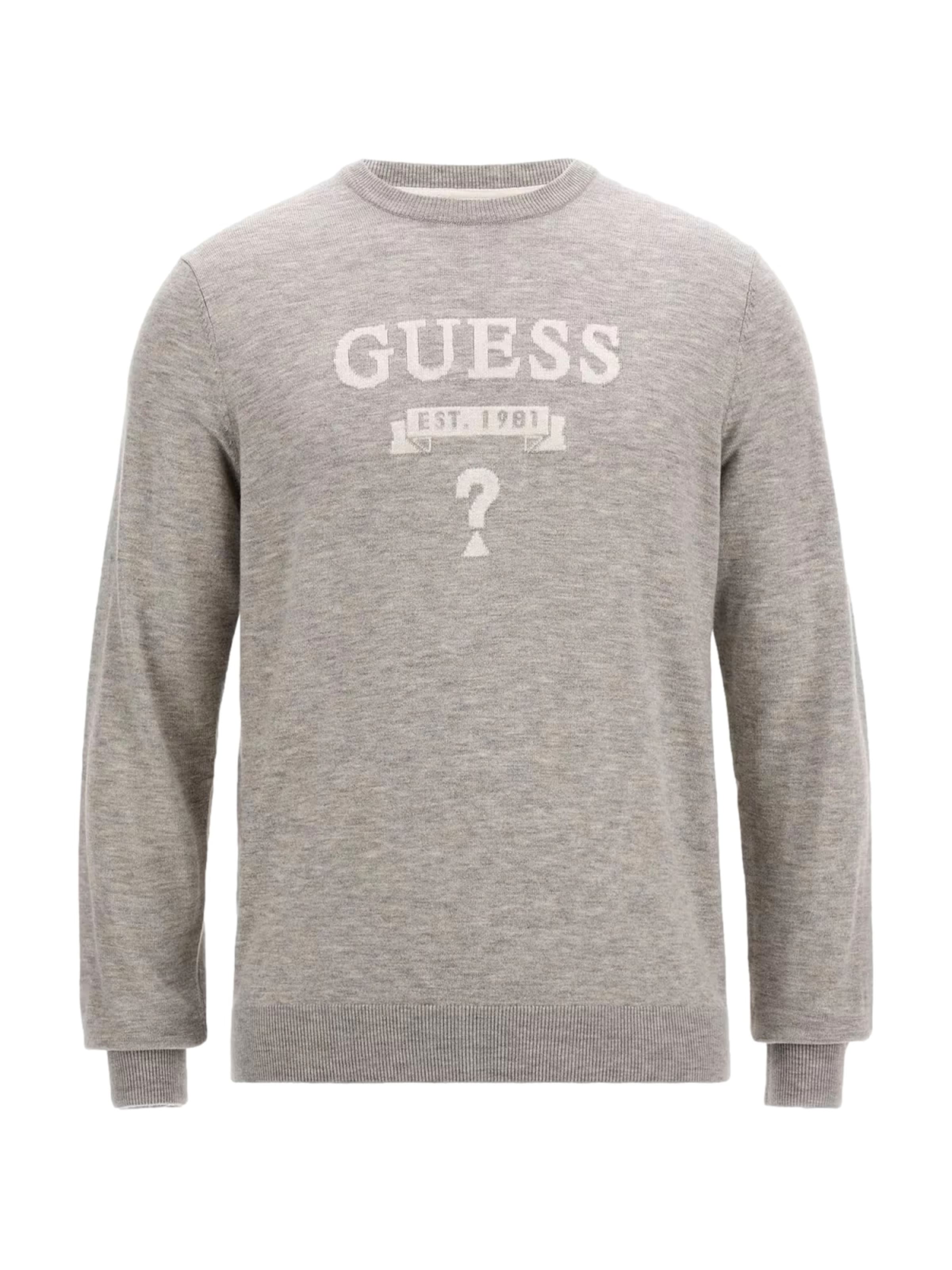 Pull-over GUESS en gris : devant