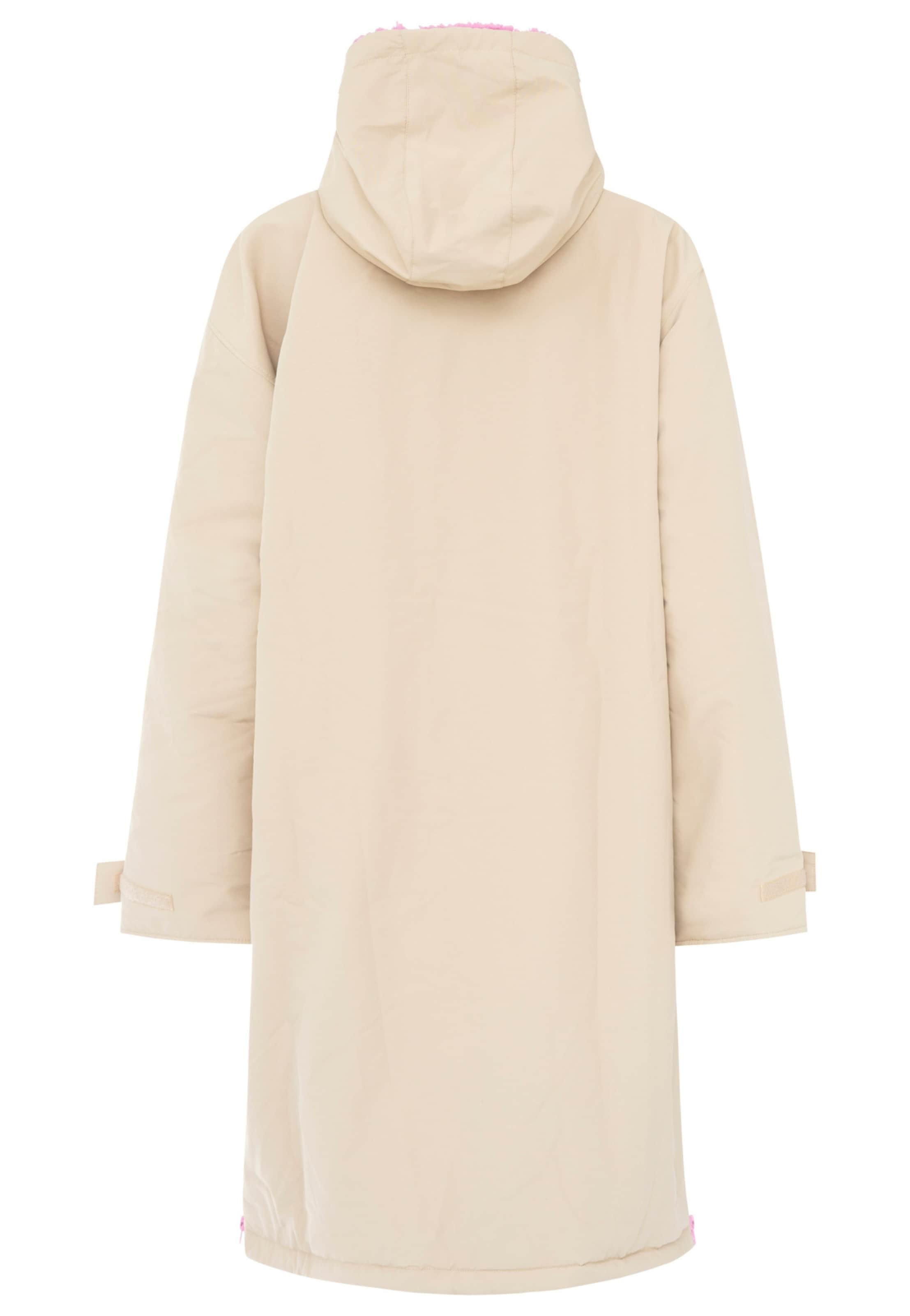 Zwillingsherz Wintermantel in Beige: terug