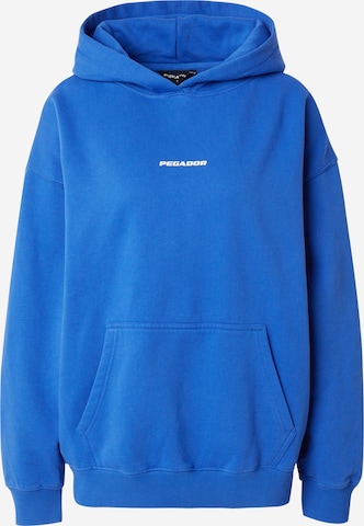 Pegador Sweatshirt i blå: framsida