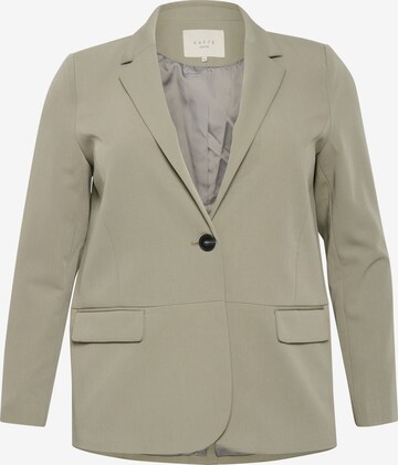 KAFFE CURVE Blazer 'Sakira' in Green: front