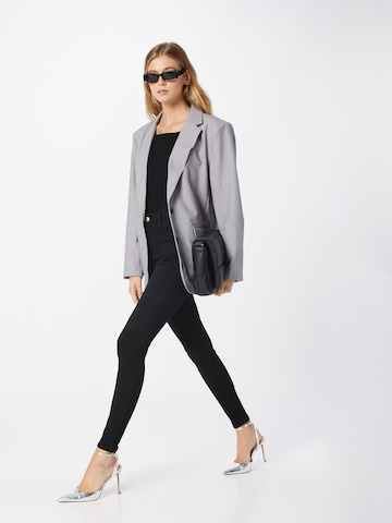 River Island - Skinny Calças de ganga 'KAIA' em preto