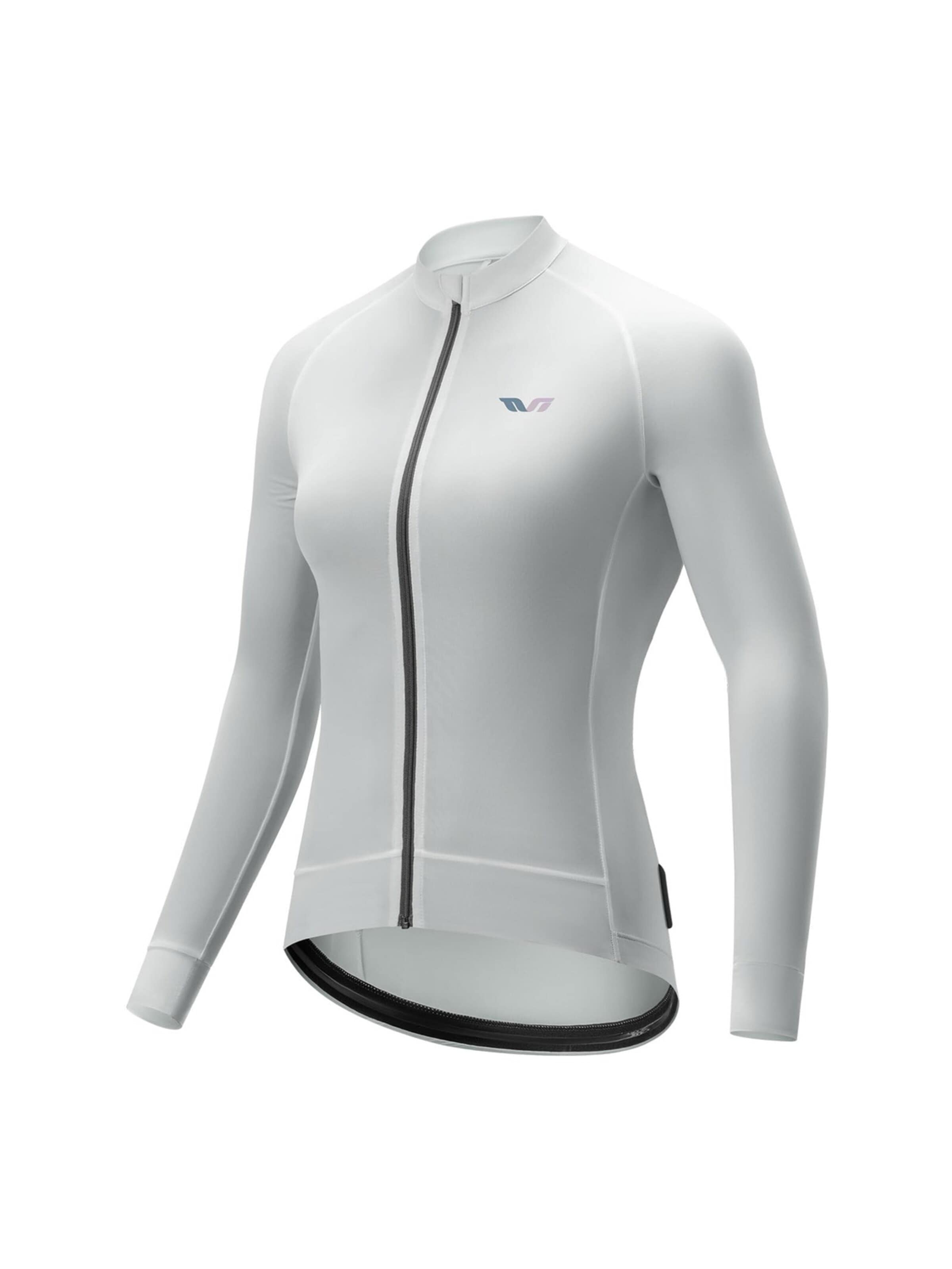 ROCKBROS Athletic Zip-Up Hoodie in S in Grey, Item view