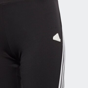 ADIDAS SPORTSWEAR Flared Workout Pants 'Future Icons 3-Stripes  ' in Black