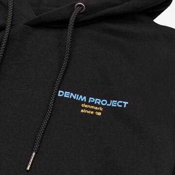 Denim Project Μπλούζα φούτερ σε μαύρο