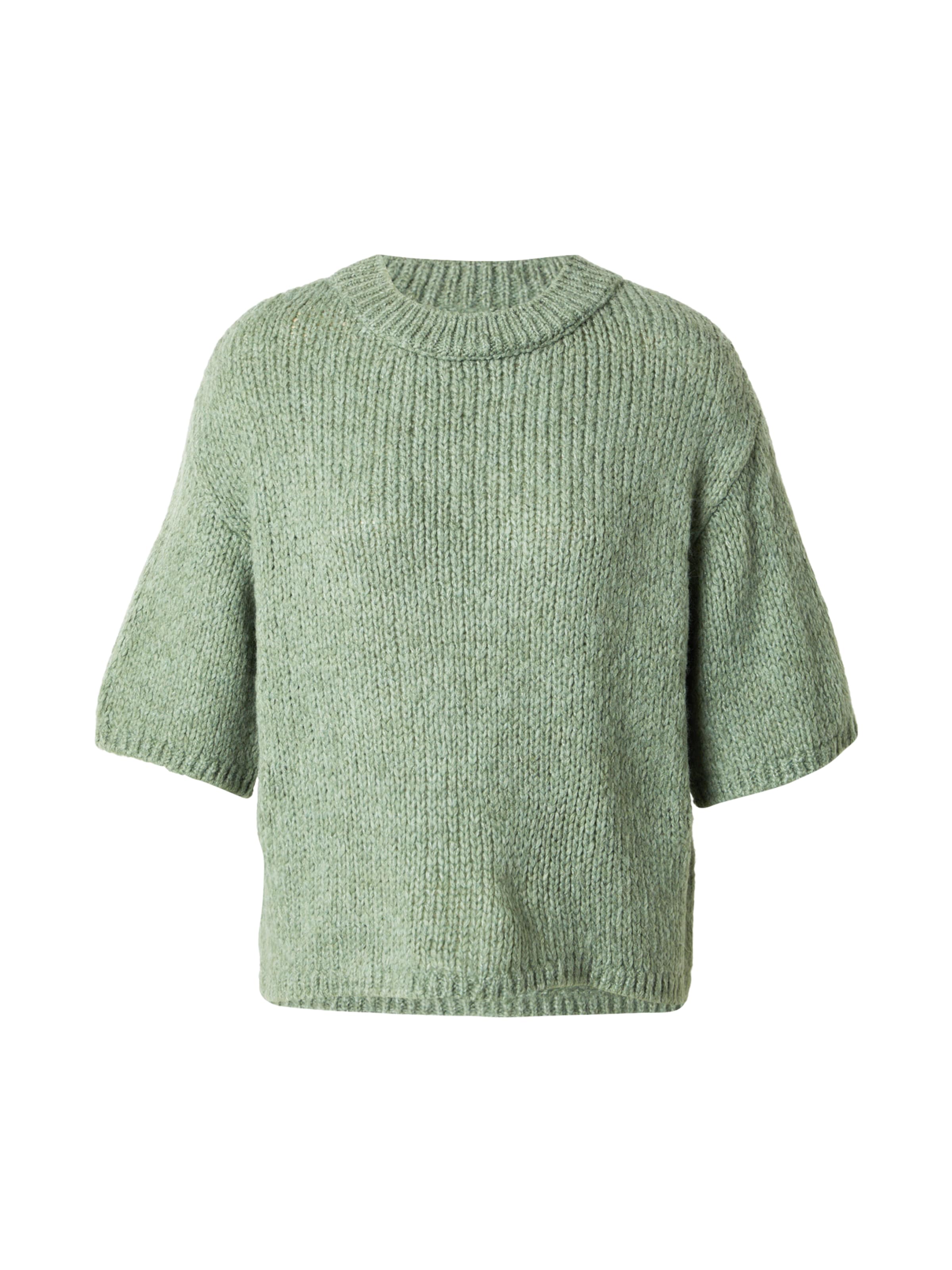 JDY Sweater 'JDYLINEA' in Green: front