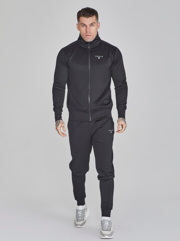 Tapered Pantaloni di SikSilk in nero