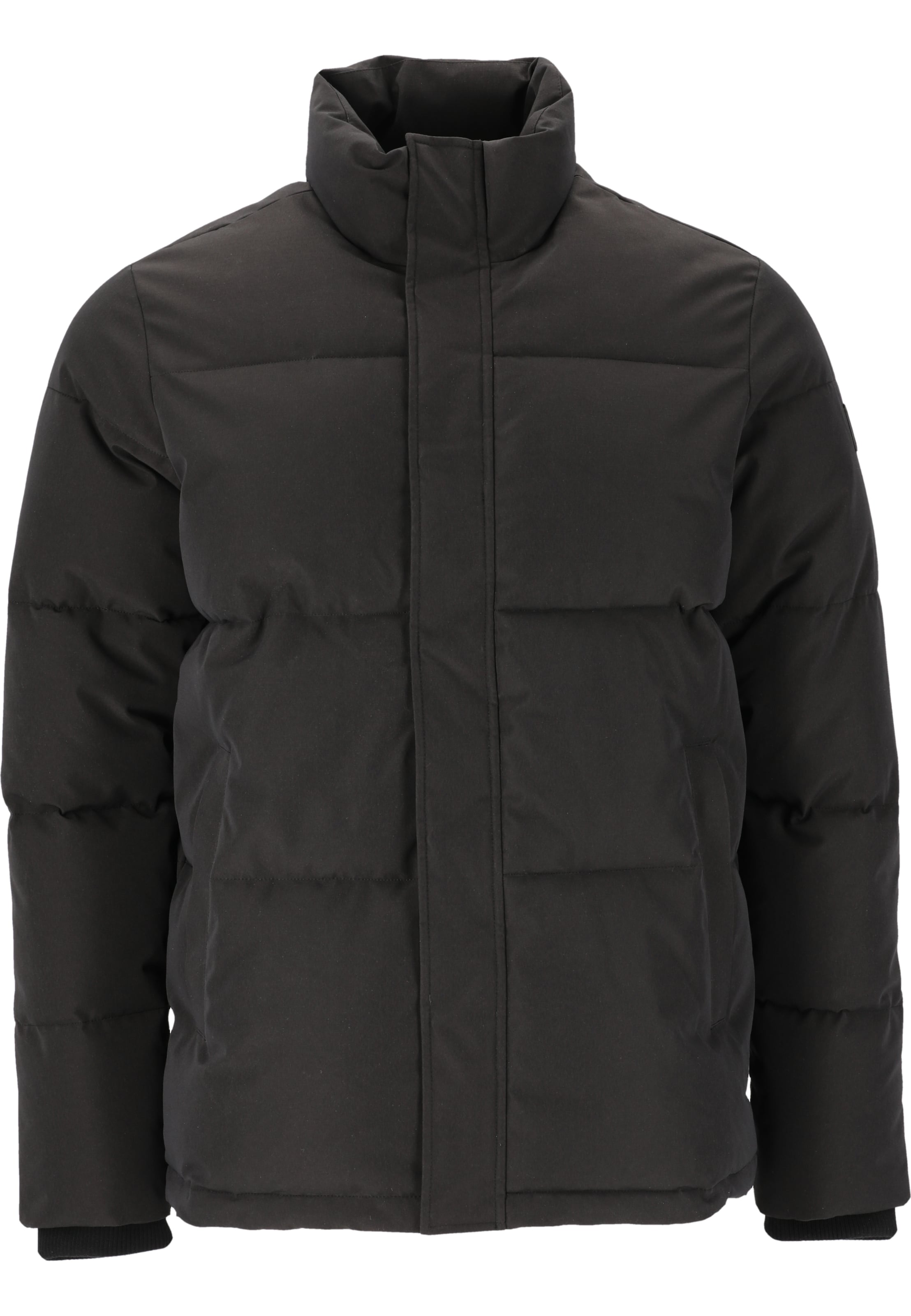 Veste mi-saison 'Klippan' Weather Report en noir : devant