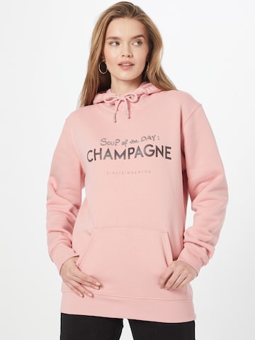 EINSTEIN & NEWTON Sweatshirt 'Soup' in Pink: predná strana