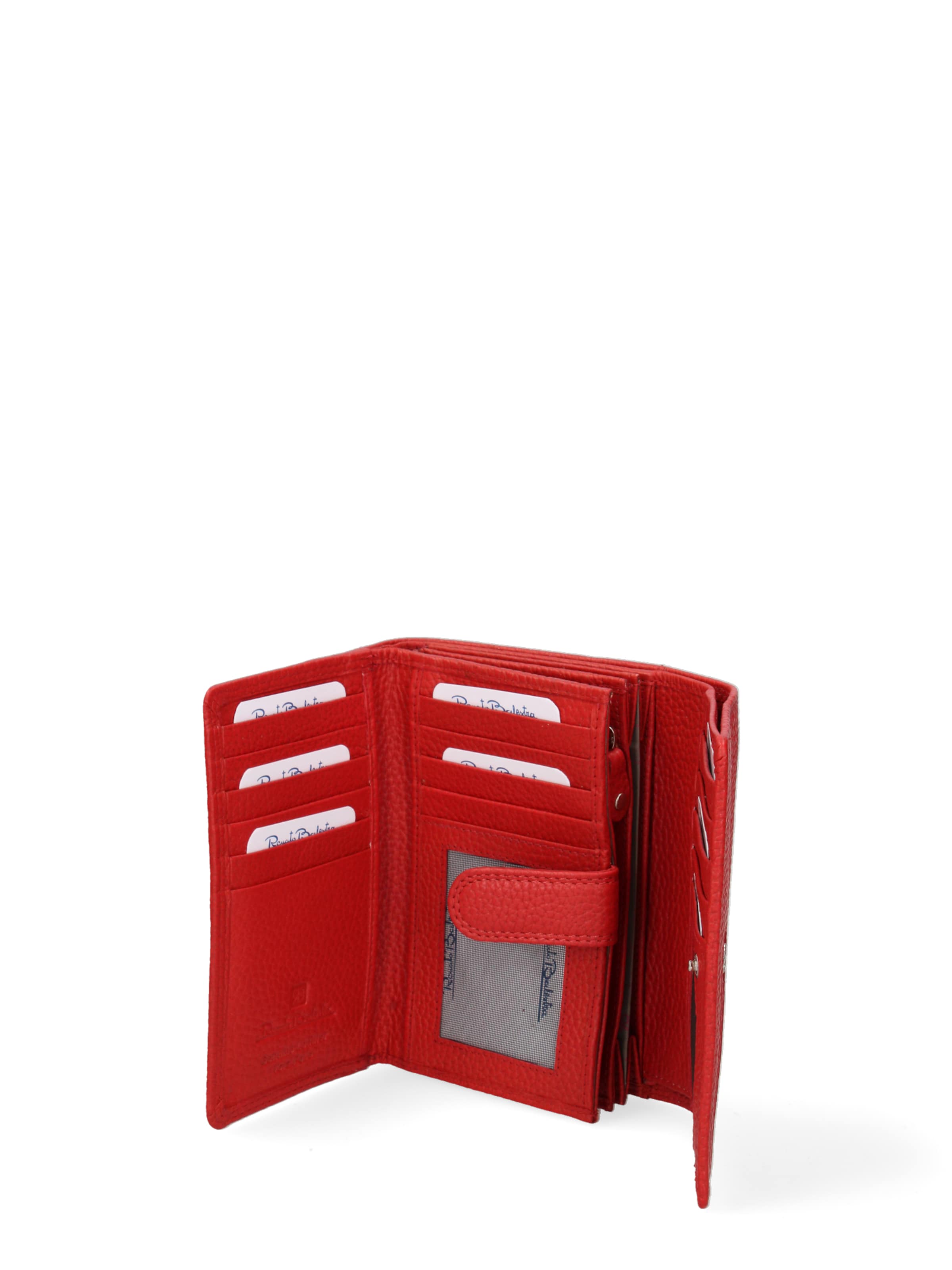 Portamonete di Renato Balestra in rosso