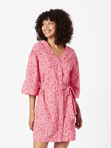 Monki Dress in Pink: front