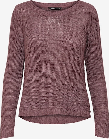 ONLY Sweater 'Geena' in Purple: front