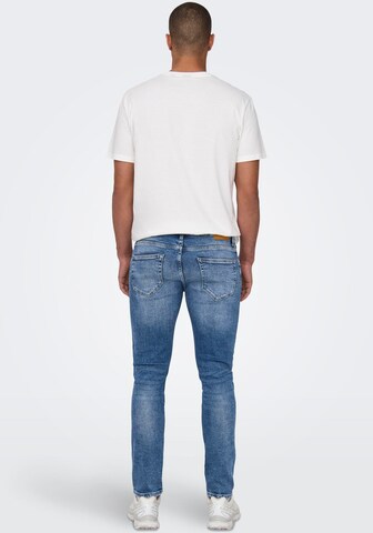 Only & Sons Regular Jeans 'Weft' in Blau