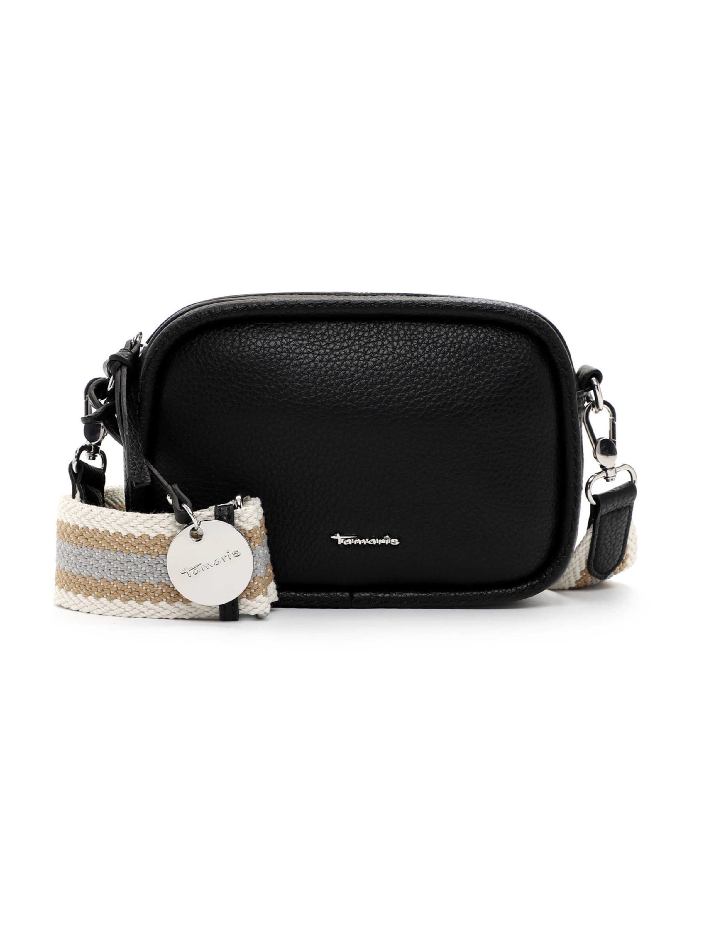 Tamaris Õlakott 'Felicitas', värv must: eest vaates