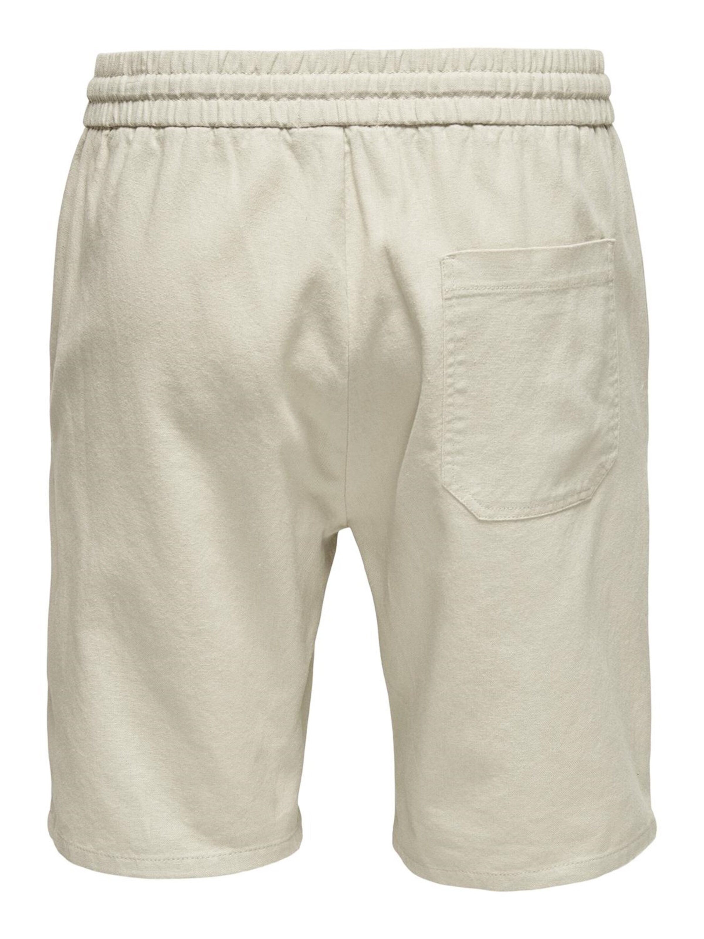 Only & Sons Loosefit Broek 'Live' in Beige
